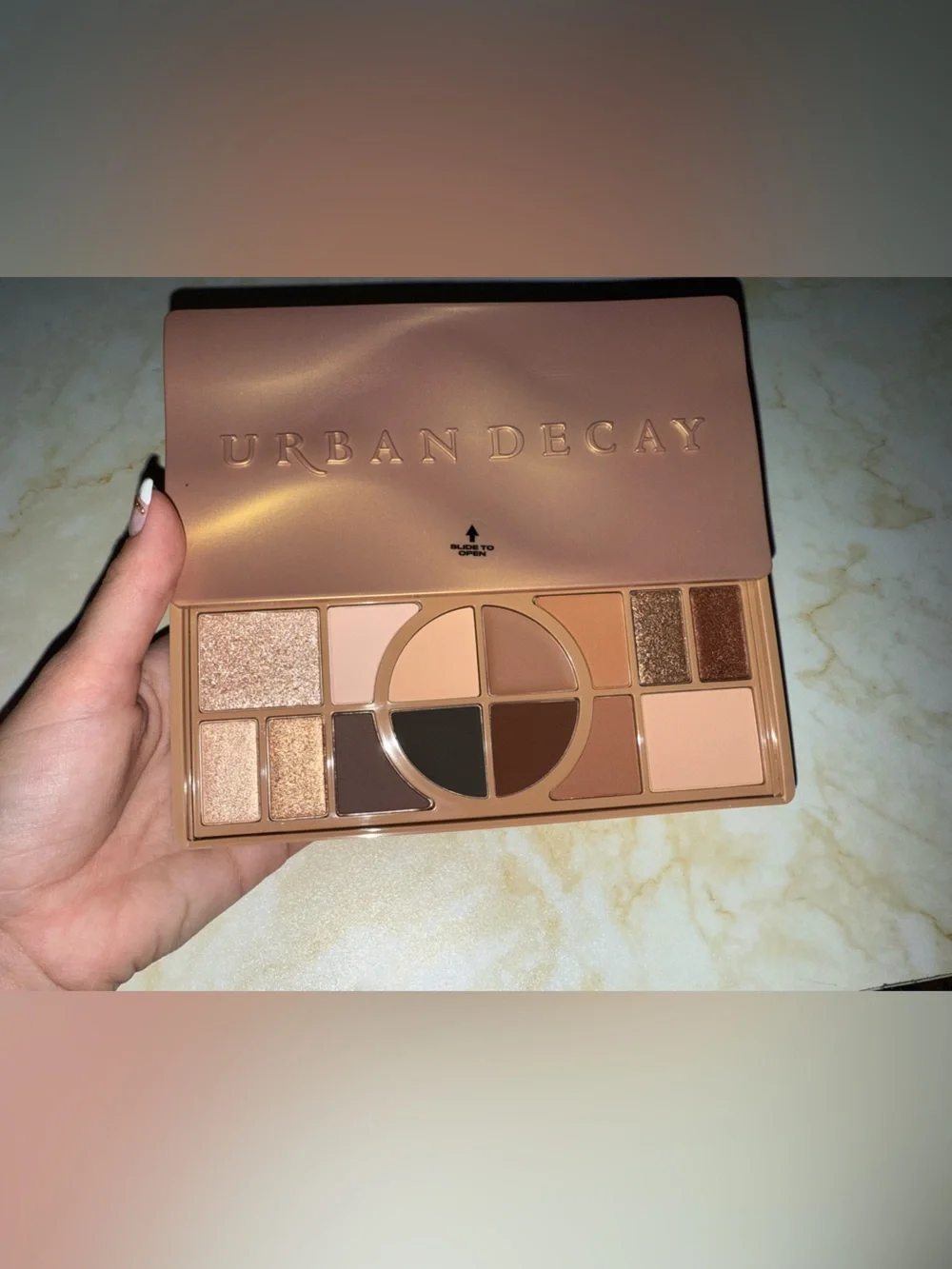 NWB Urban Decay Naked Shaped Multi-Tasking Eye Shadow Palette — WARM